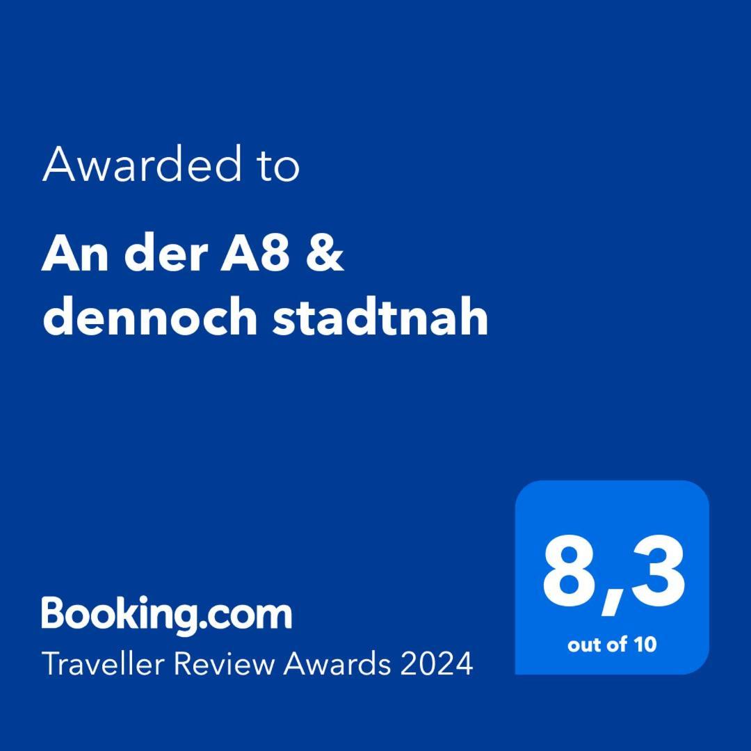 An Der A8 & Dennoch Stadtnah キルヒハイム・ウンター・テック エクステリア 写真